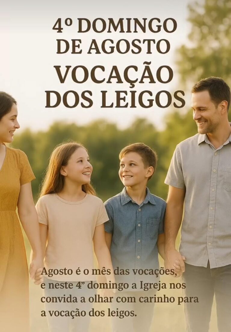 Vocação Leigo – Mês vocacional