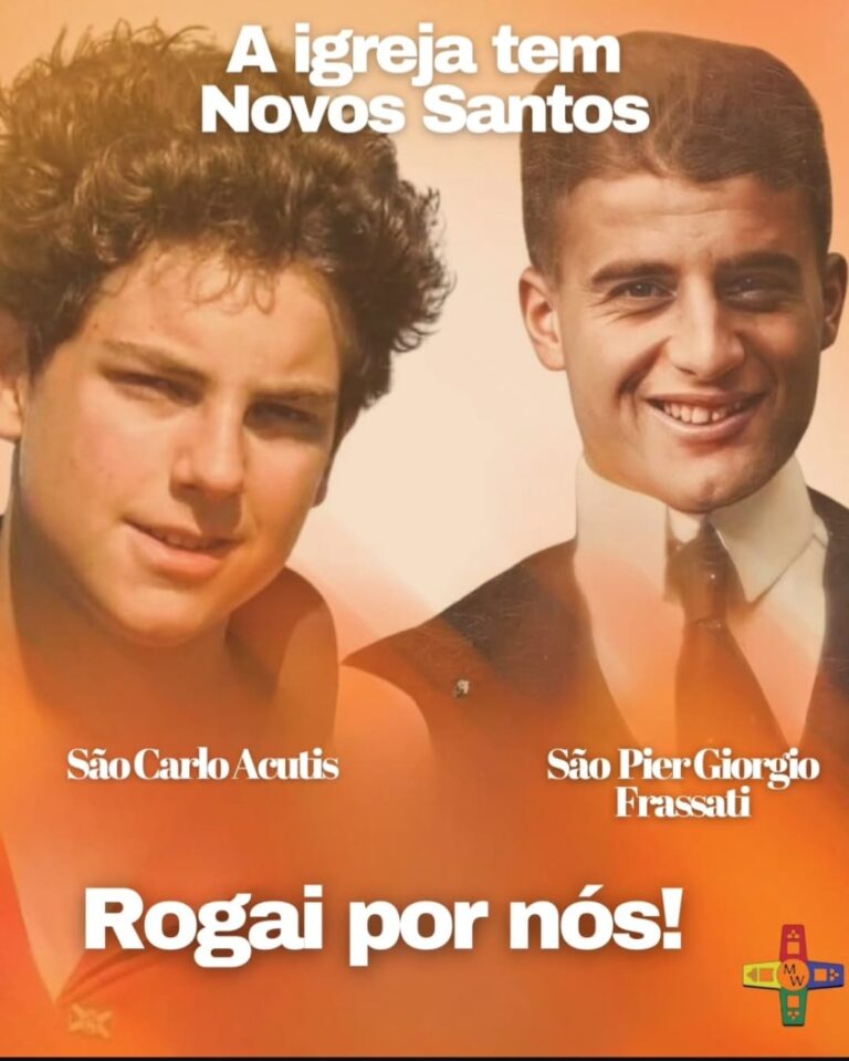 A igreja tem novos santos!